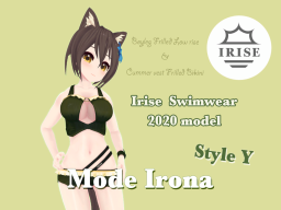 Mode Irona Style Y Swimwear