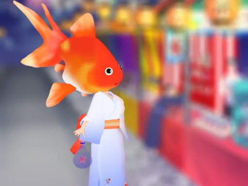 金魚ヘッドちゃん