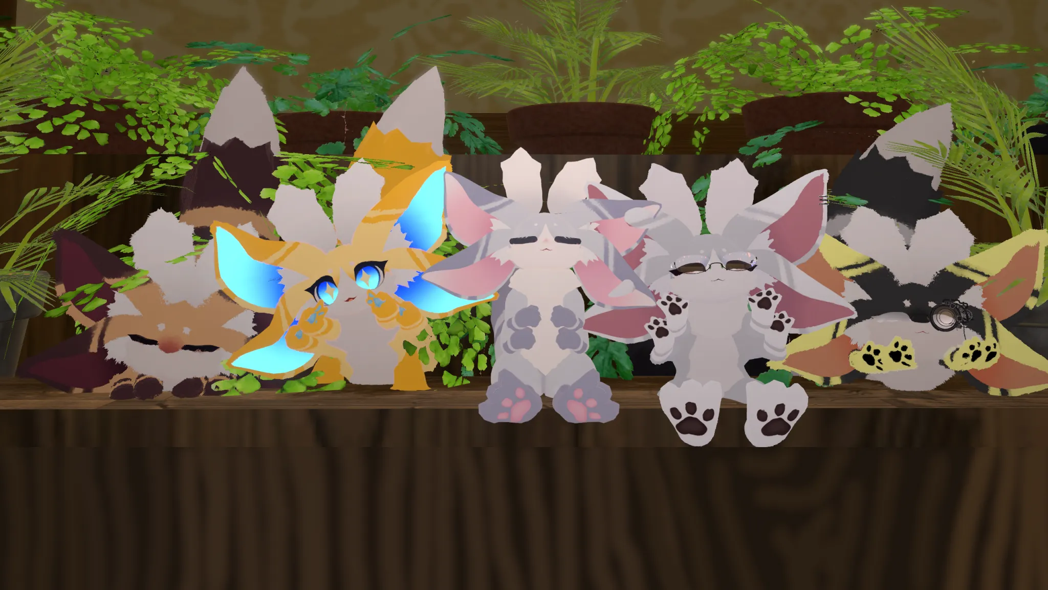 こゃこゃこ～もり