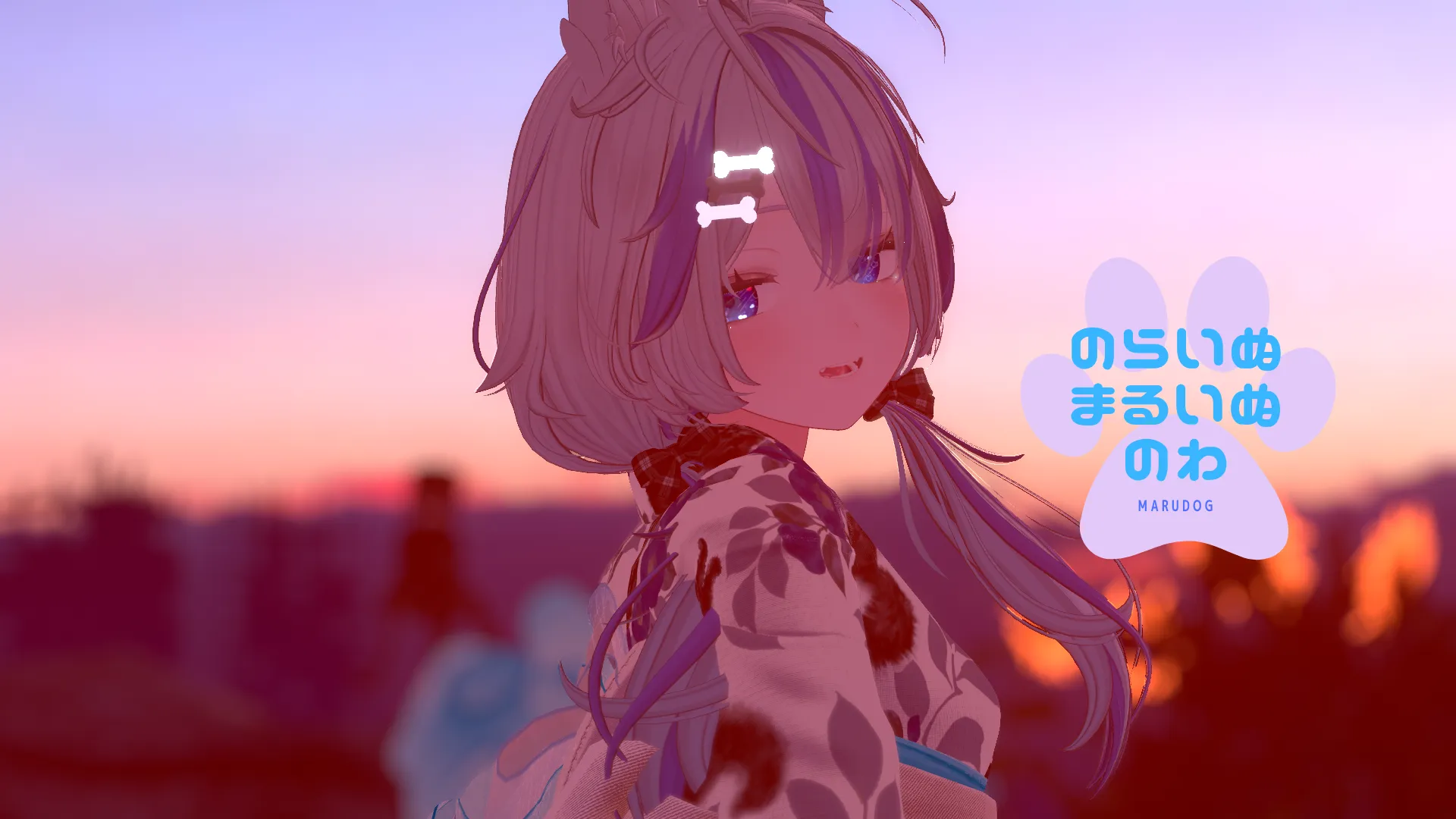 のらいぬさんまるいぬのわ