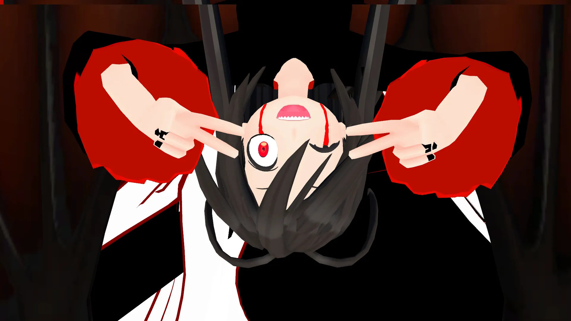 宇宙怪獣の胎中