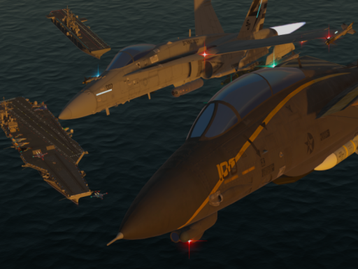 Aircraft Carrier Jets˸ F-14