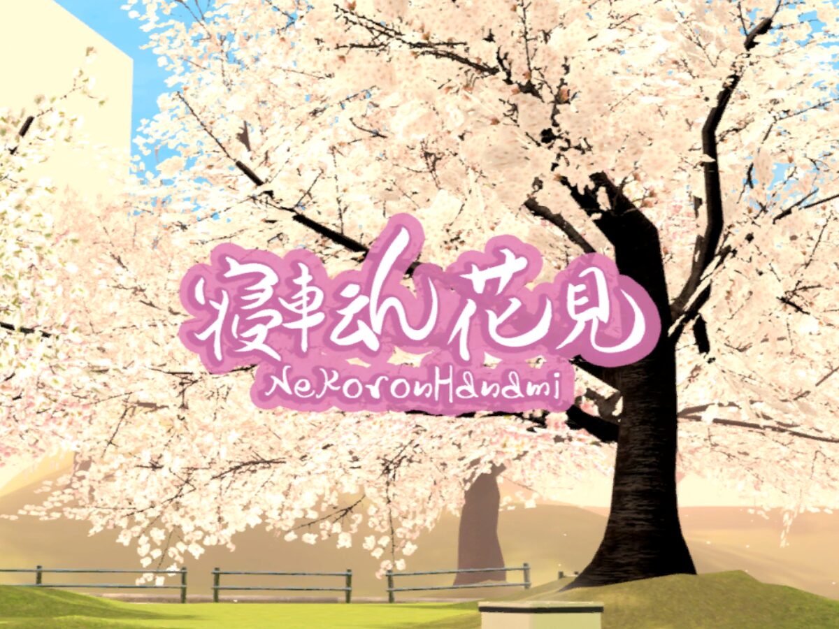 寝転ん花見会場 Cherry Blossom Viewing