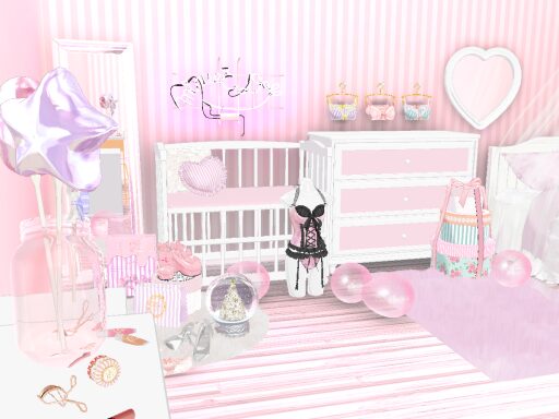 Pink girl room – studio Minuet_Doll