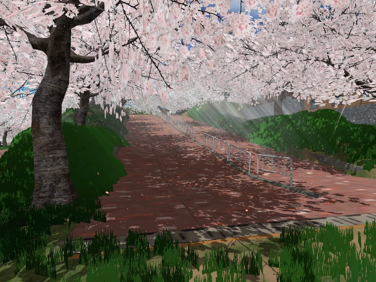 夢見風 散れり 桜坂 – yumemikaze –