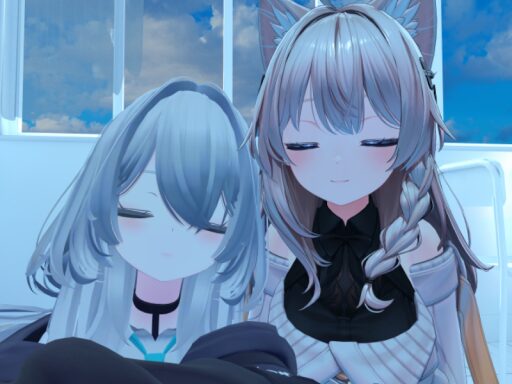 ルルネとしなのの間でV睡するワールド