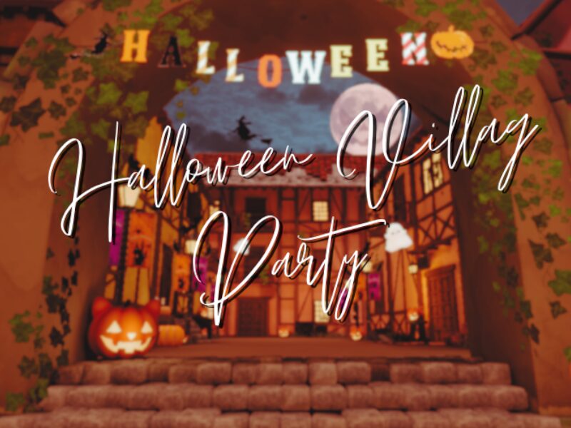 Halloween Village Party