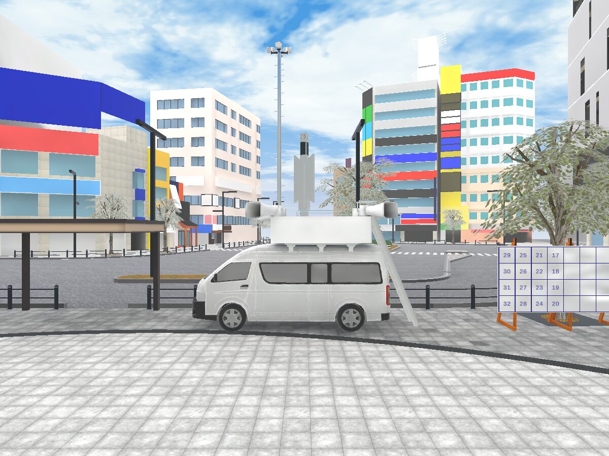 選挙に行こう！投票所Polling placein japan