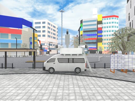 選挙に行こう！投票所Polling placein japan