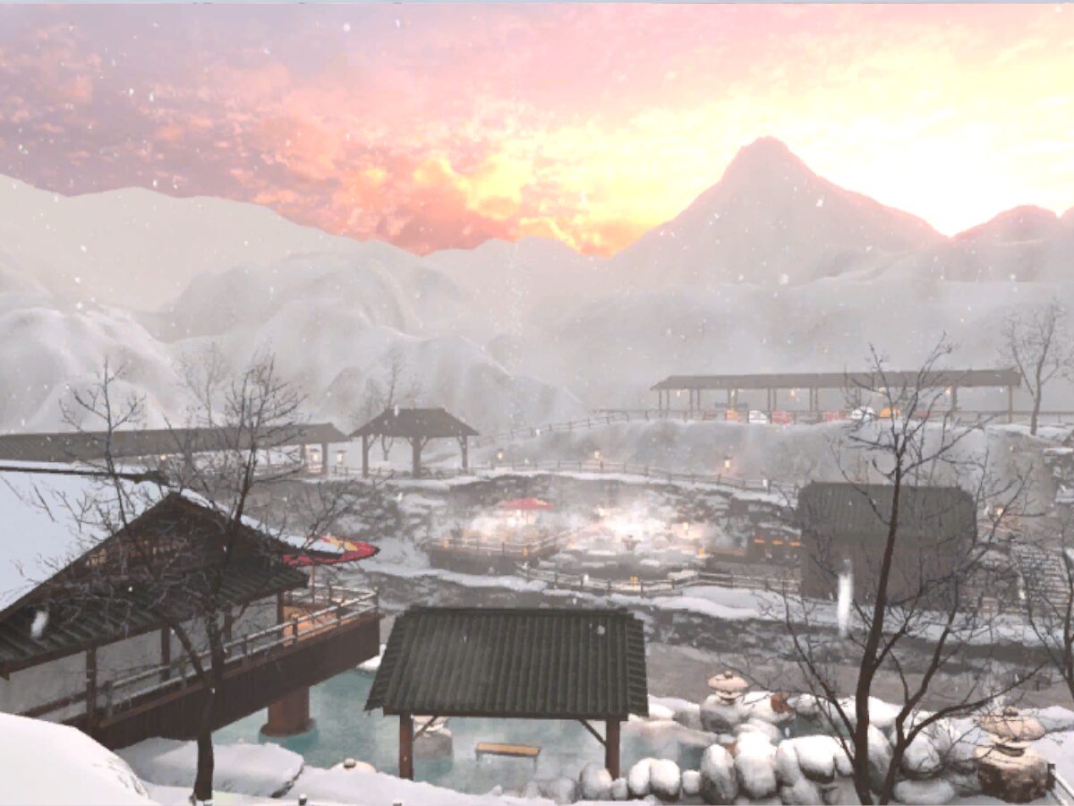 遠郷の冬めく処 -Nostalgic Winter Riverside-