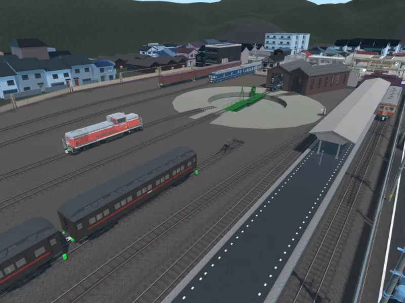 箱庭鉄道2(非電化)RBUR Train Simulator