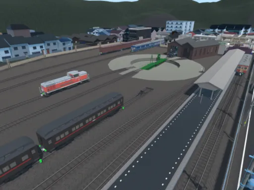 箱庭鉄道2（非電化）RBUR Train Simulator