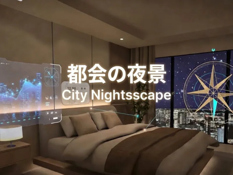 都会の夜景-City Nightsscape