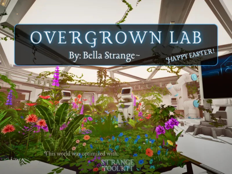 Overgrown Lab ｜ Optimized Photo World