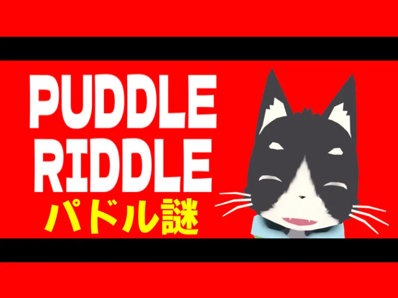PUDDLE RIDDLE