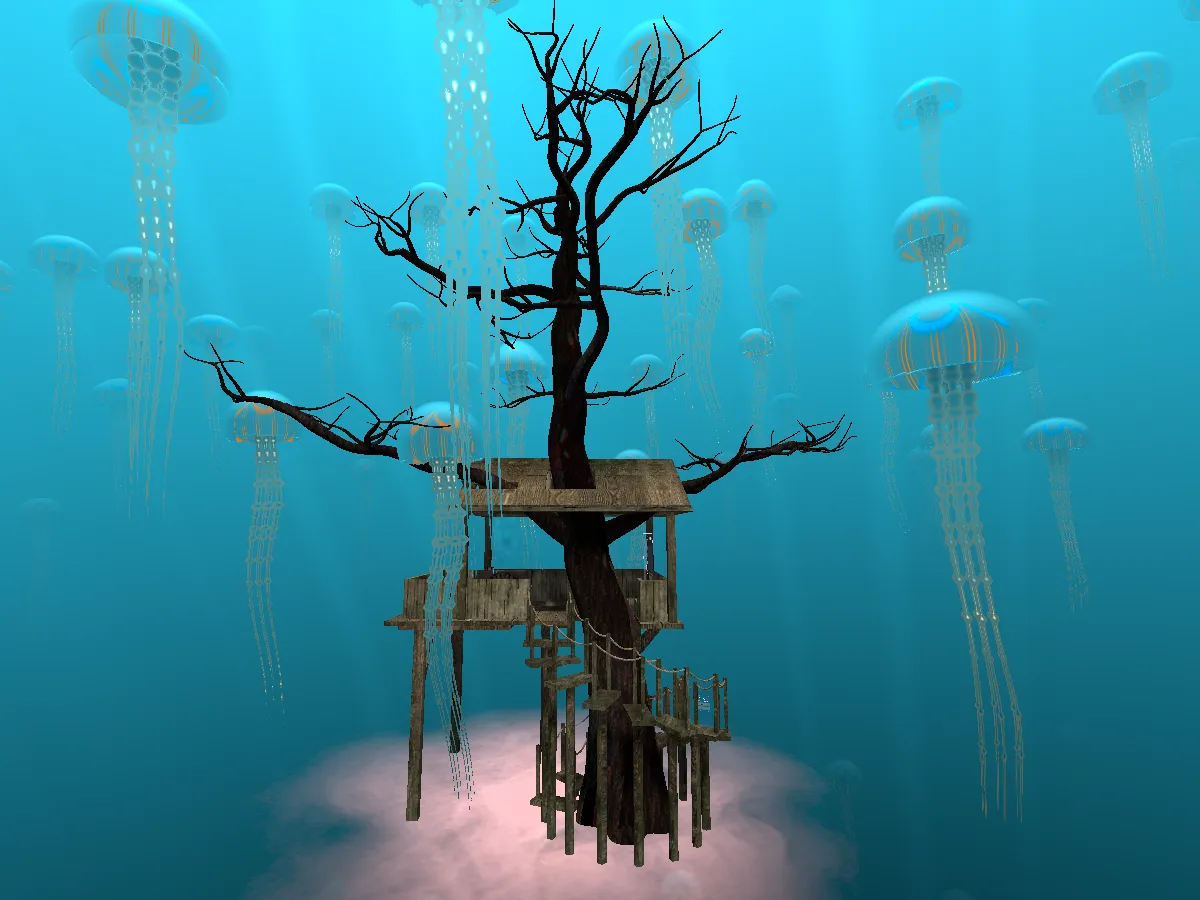 Treehouse in the Shade