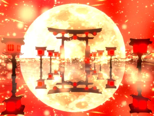 ケセドの暁の社-CHESED’s Red Lake Japanese Shrine-