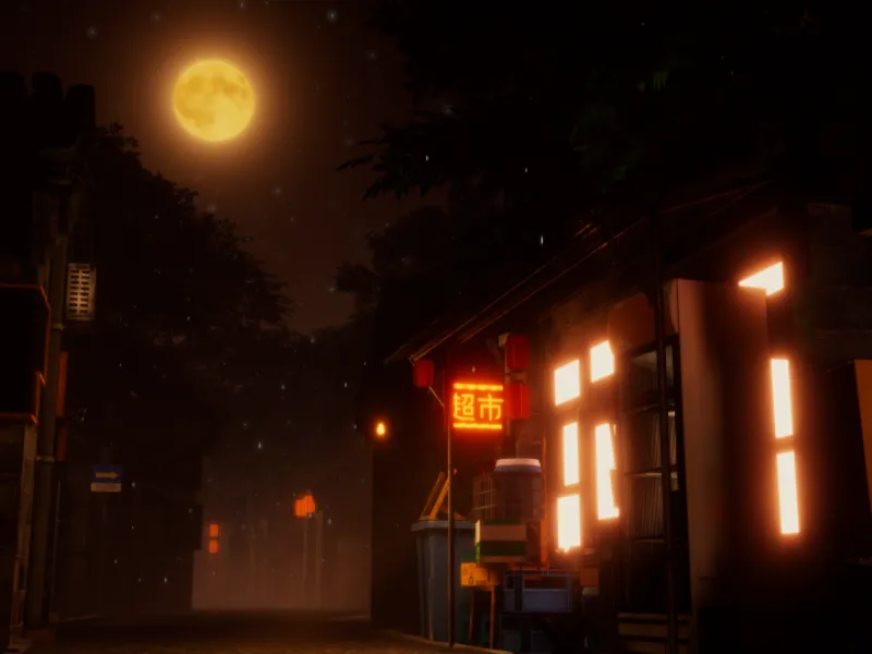 君のいない夜の街 – Night Alley Without You