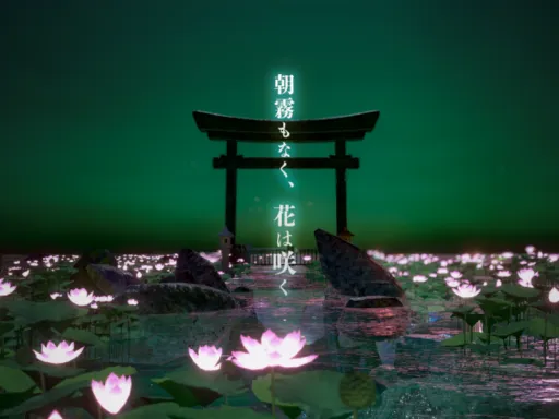 朝霧もなく、花は咲く-The lotus blooms‚ even without the morning mist-（WIP）