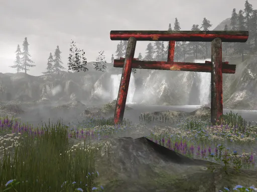 不知滝 -shirazu water fall-