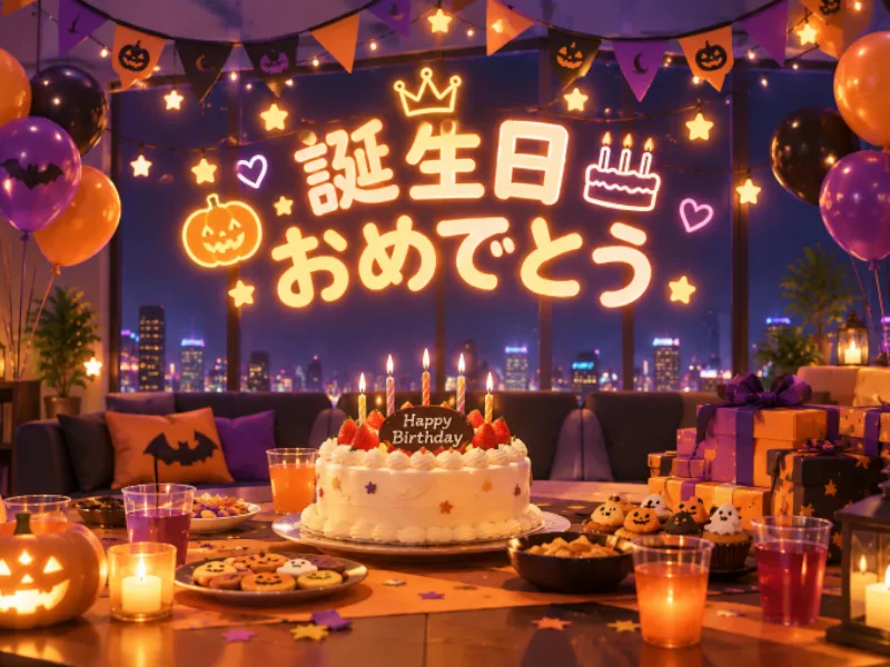 お誕生日おめでとう！