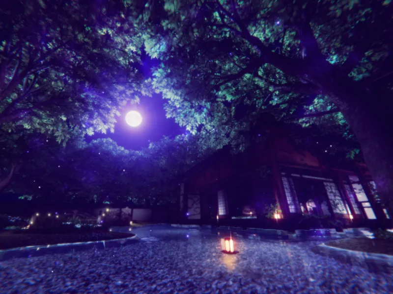 「夏の廃屋」 私は神に祈りを捧げる。 – 「The Abandoned House in Summer」