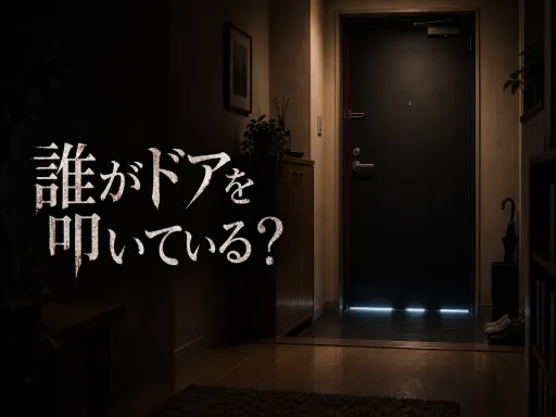誰がドアを叩いている?