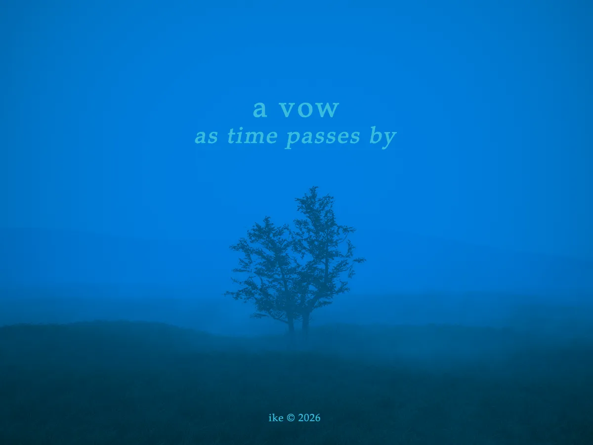 as time passes by