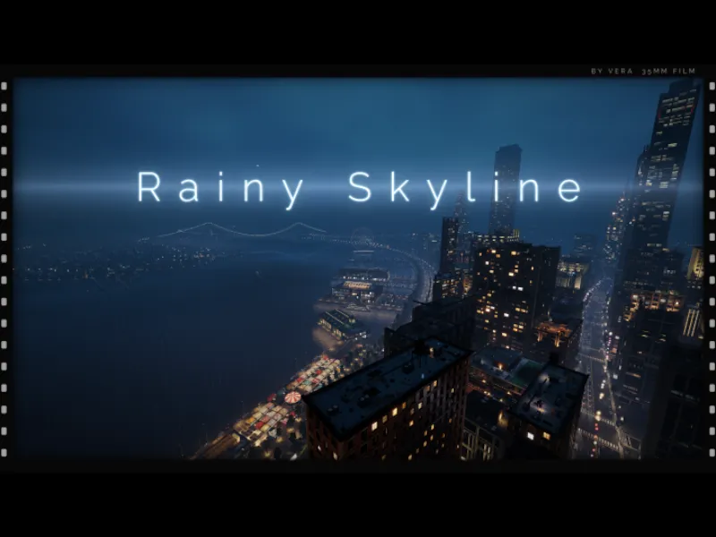 Rainy Skyline – 雨の摩天楼