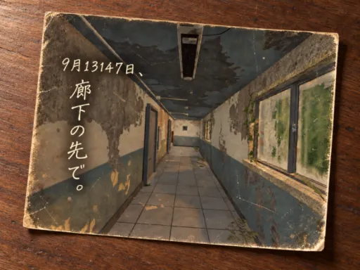 9月13147日、廊下の先で。