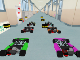 学校でカーレース Racing at School