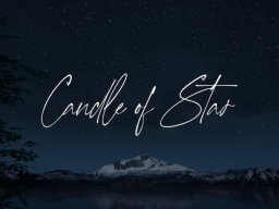 Candle of Star