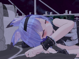 Sleep on the bridge with Yuuko